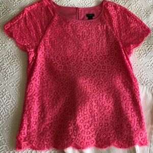 J Crew Lace Top